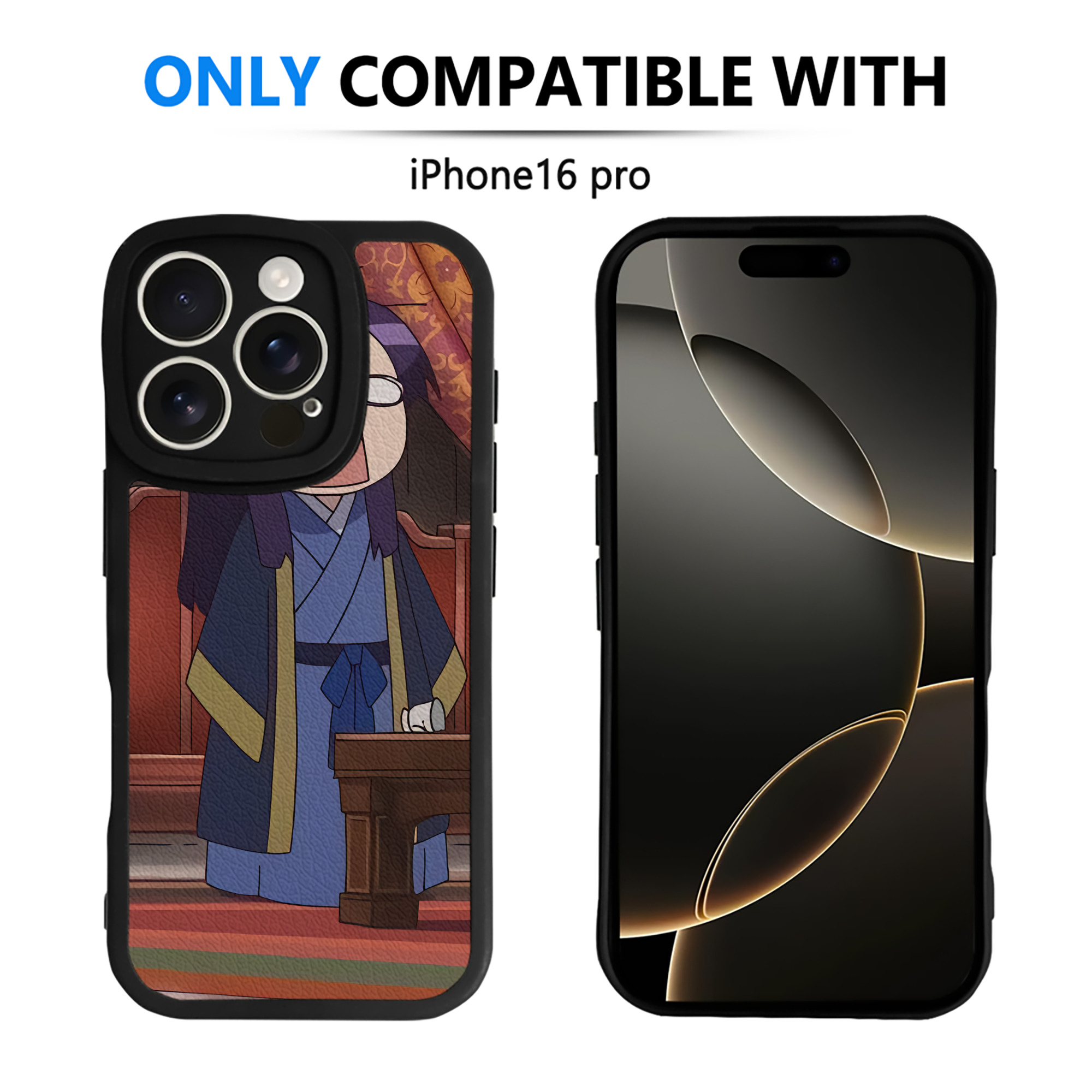 薬屋のひとりごと The Apothecary Diaries 【iPhone 16シリーズ対応】シリコンスマホケース（レザー調） 材質：シリコン